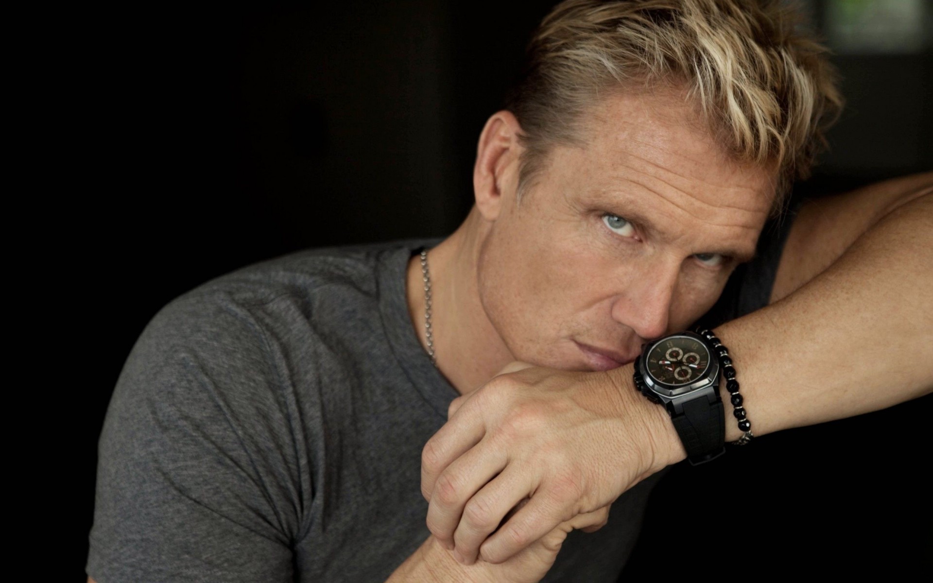 photoshoot breakfast man dolph lundgren blonde actor known