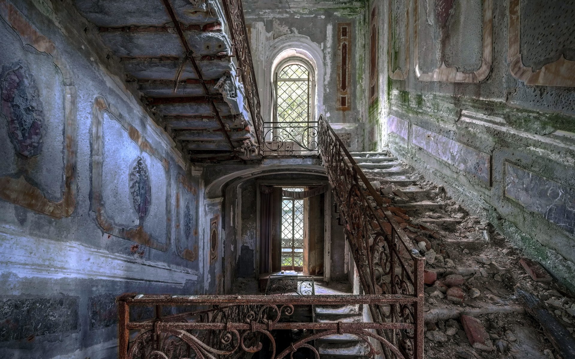 treppe wand hintergrund