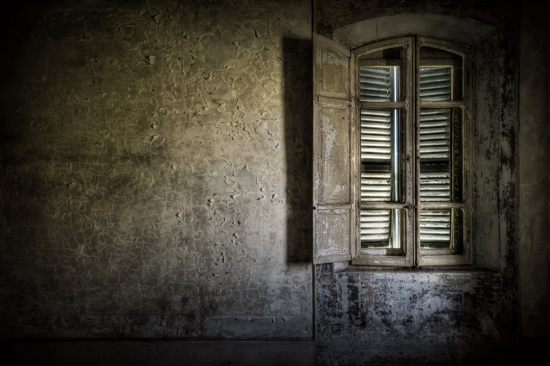 pared ventana casa