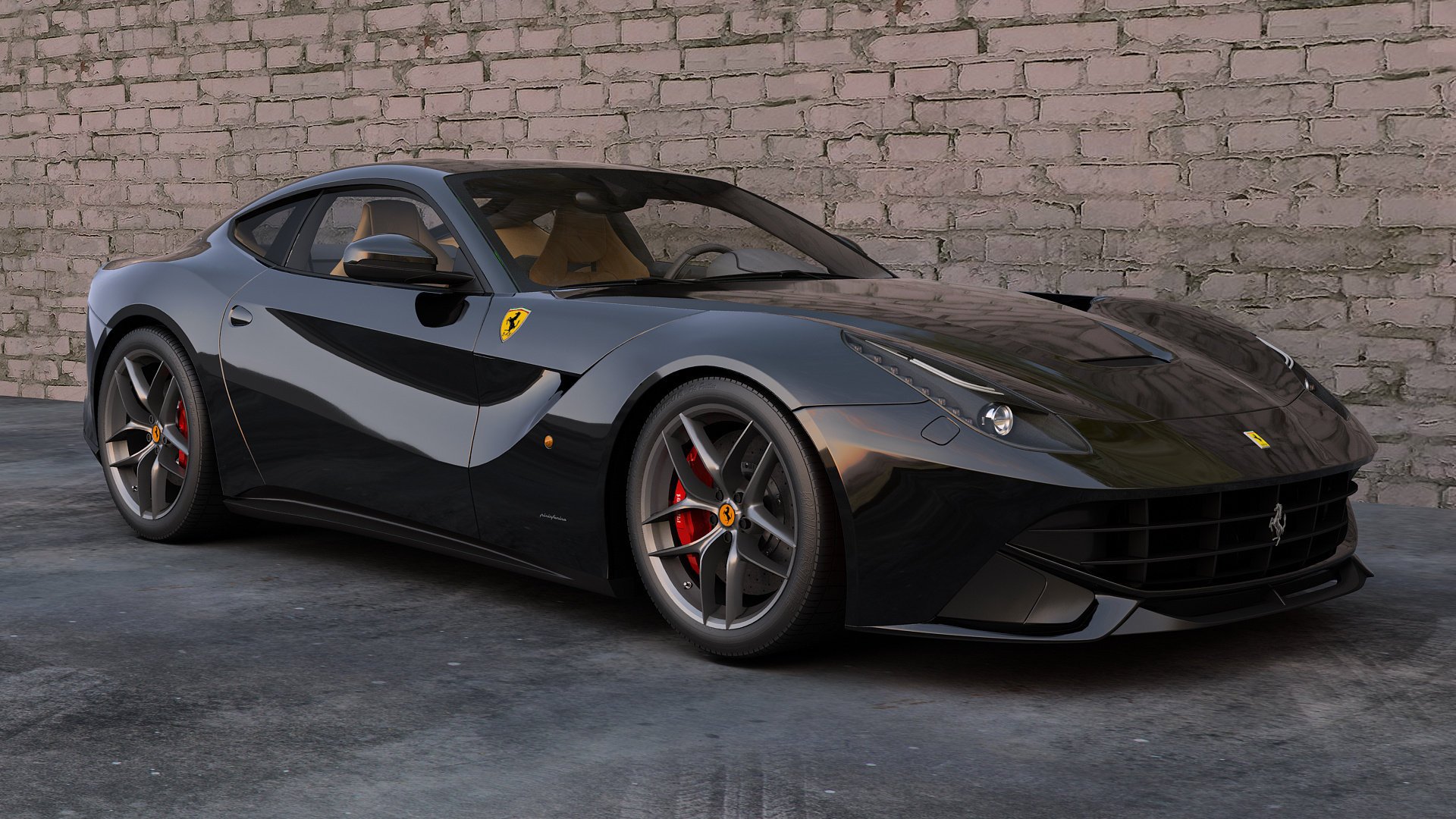 voiture 3d ferrari