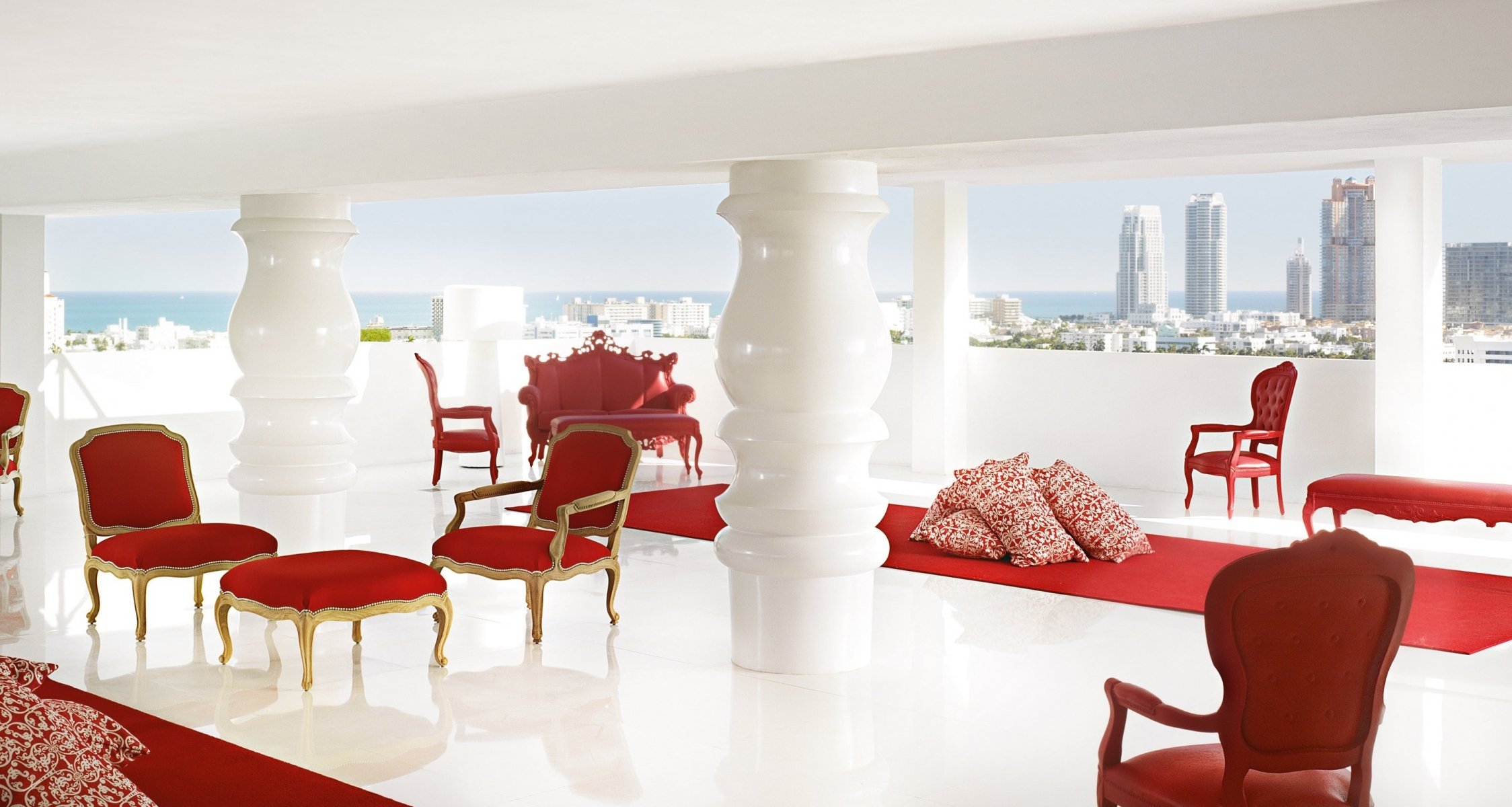 innenraum stil design zimmer hotel miami