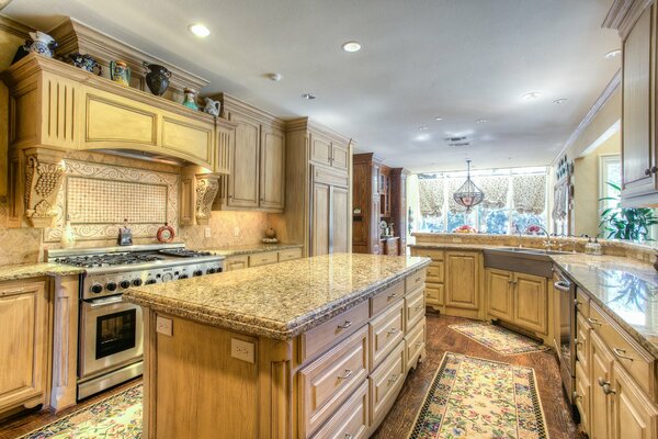 Prestigious vintage-style kitchen