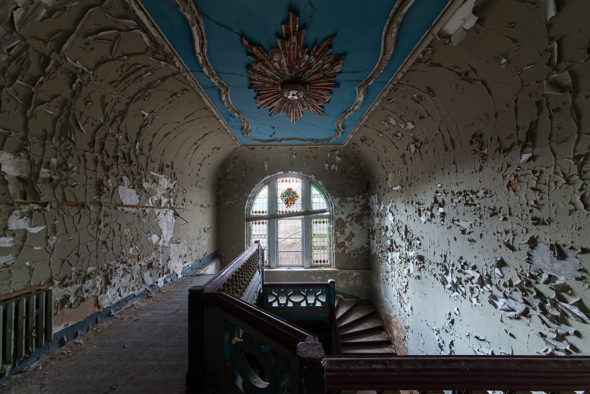 escalier fenêtre intérieur