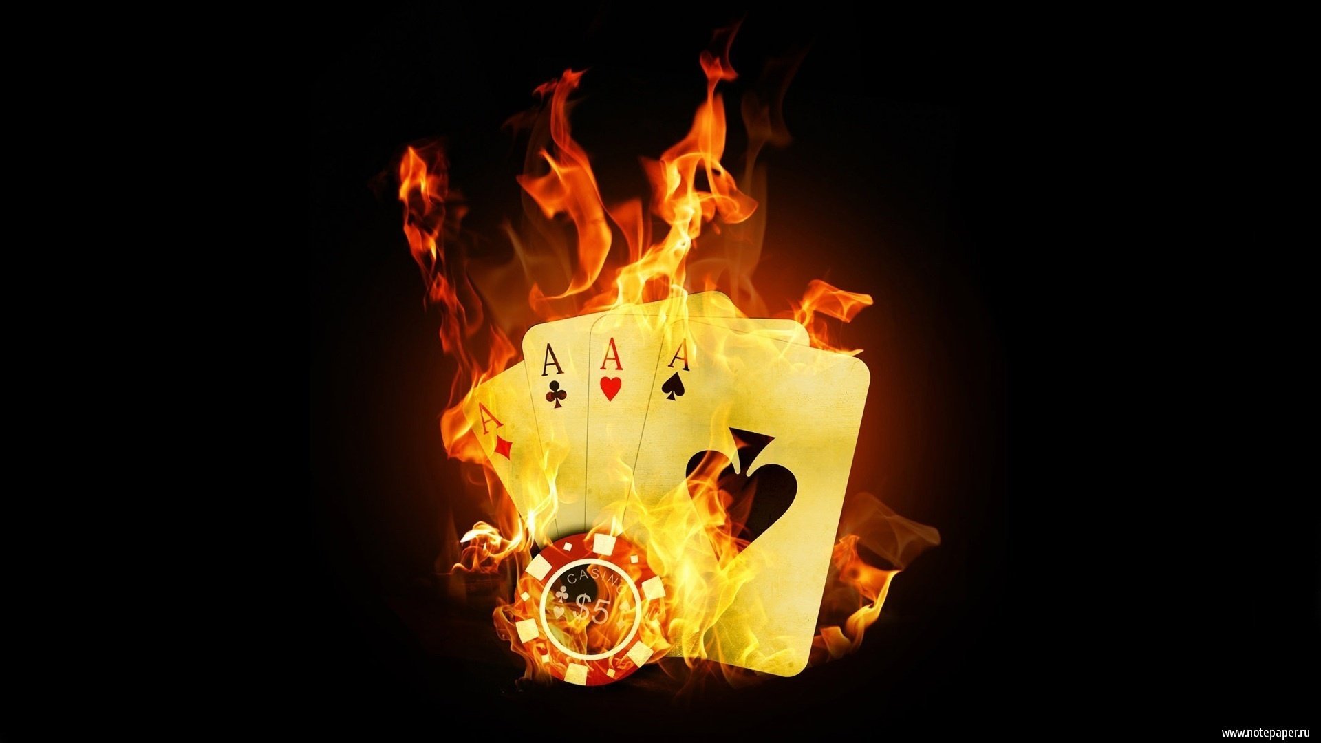 carte fuoco eccitazione gioco giochi asso fiches poker sfondo soldi