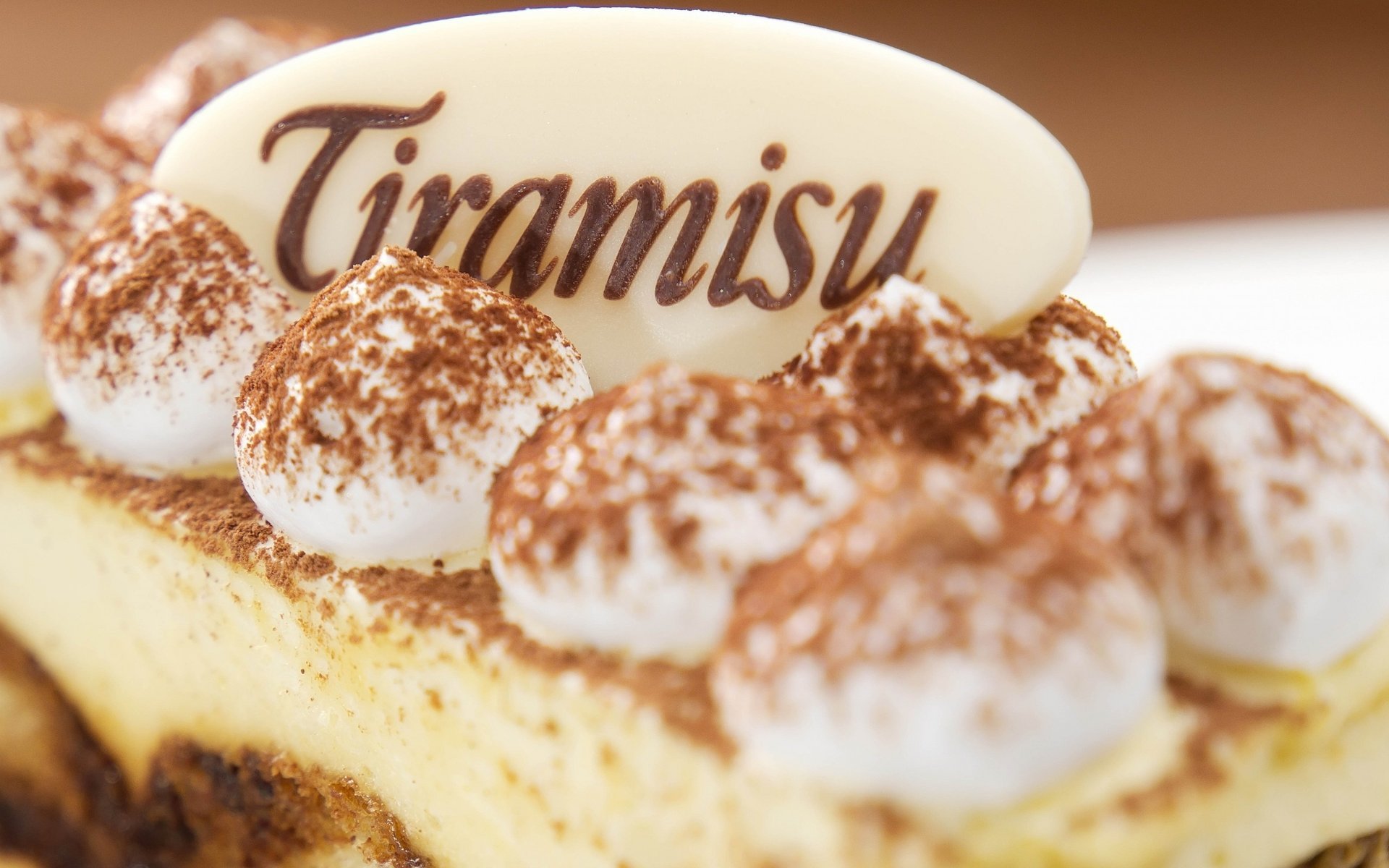 gâteau sucré tiramisu