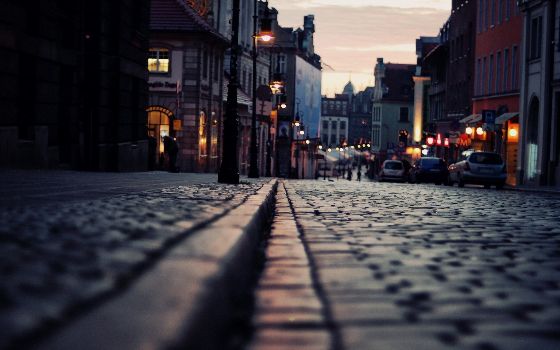 ciudad noche calle