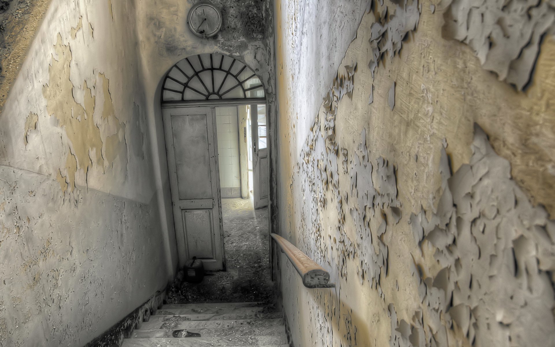 escalier porte intérieur