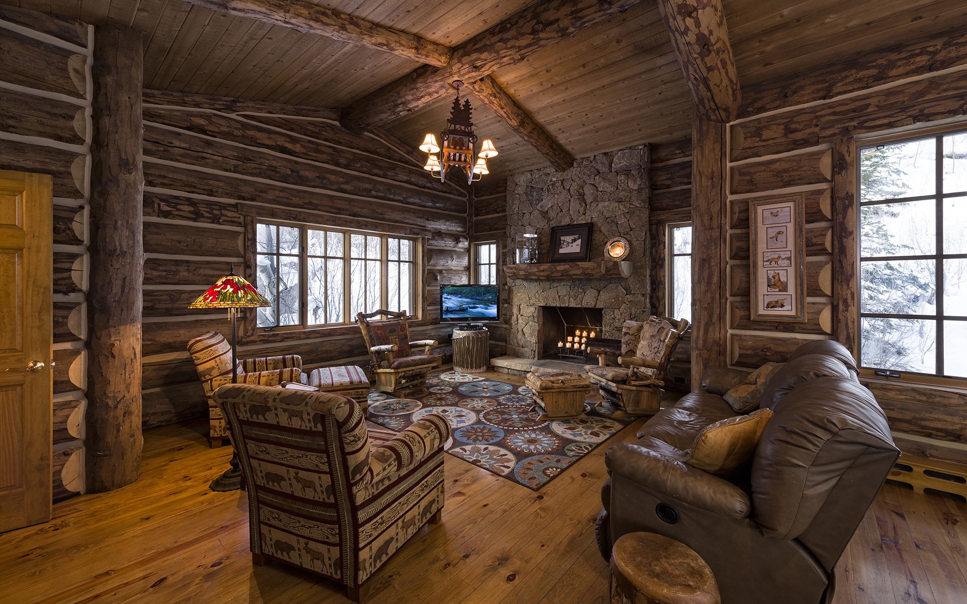 blauer himmel hütte colorado prestigeträchtig wohnraum zuhause