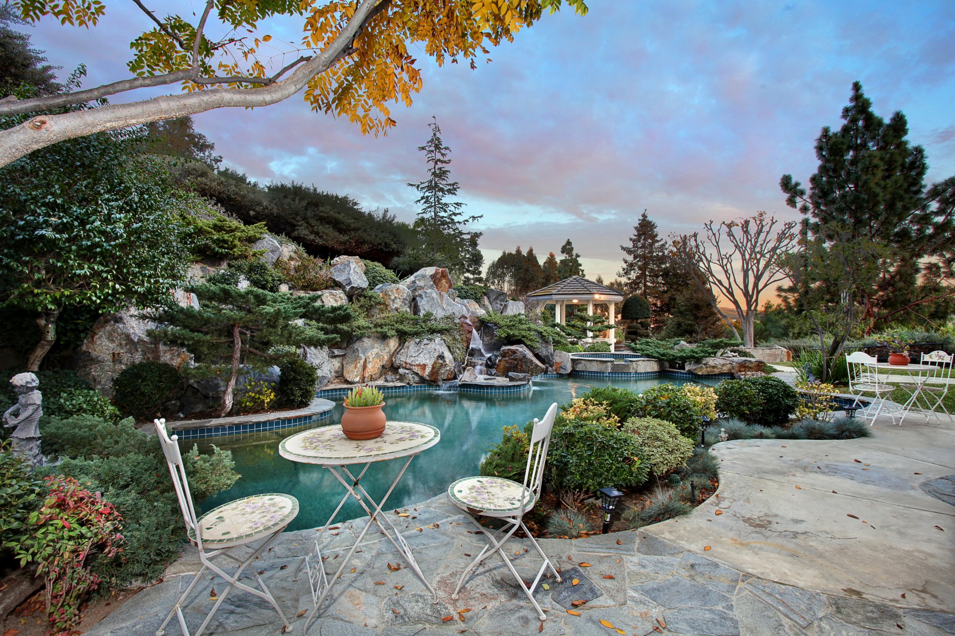 stati uniti paesaggio san juan capistrano california piscina cespugli natura foto