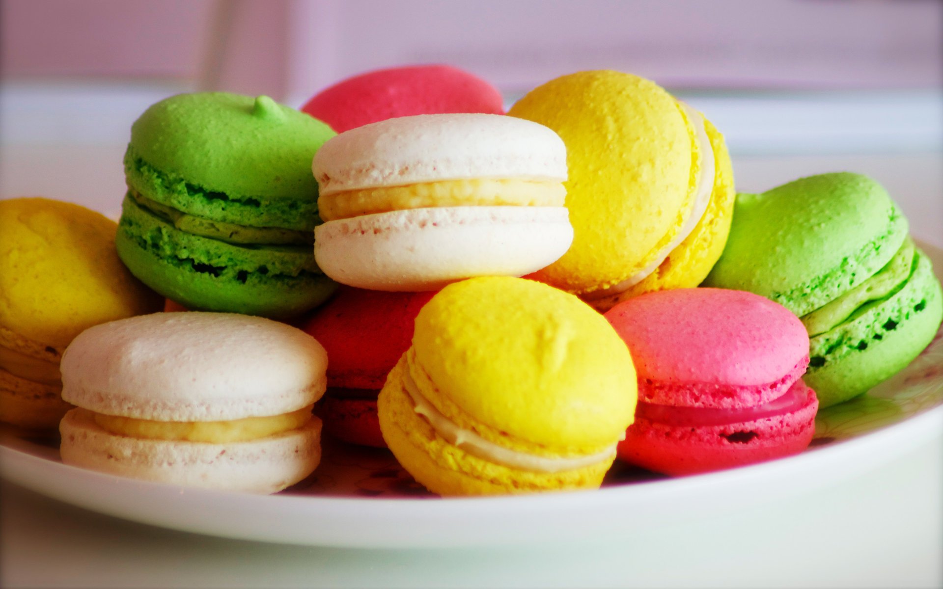 comida pasta macaroon dulces dulce merengue galletas