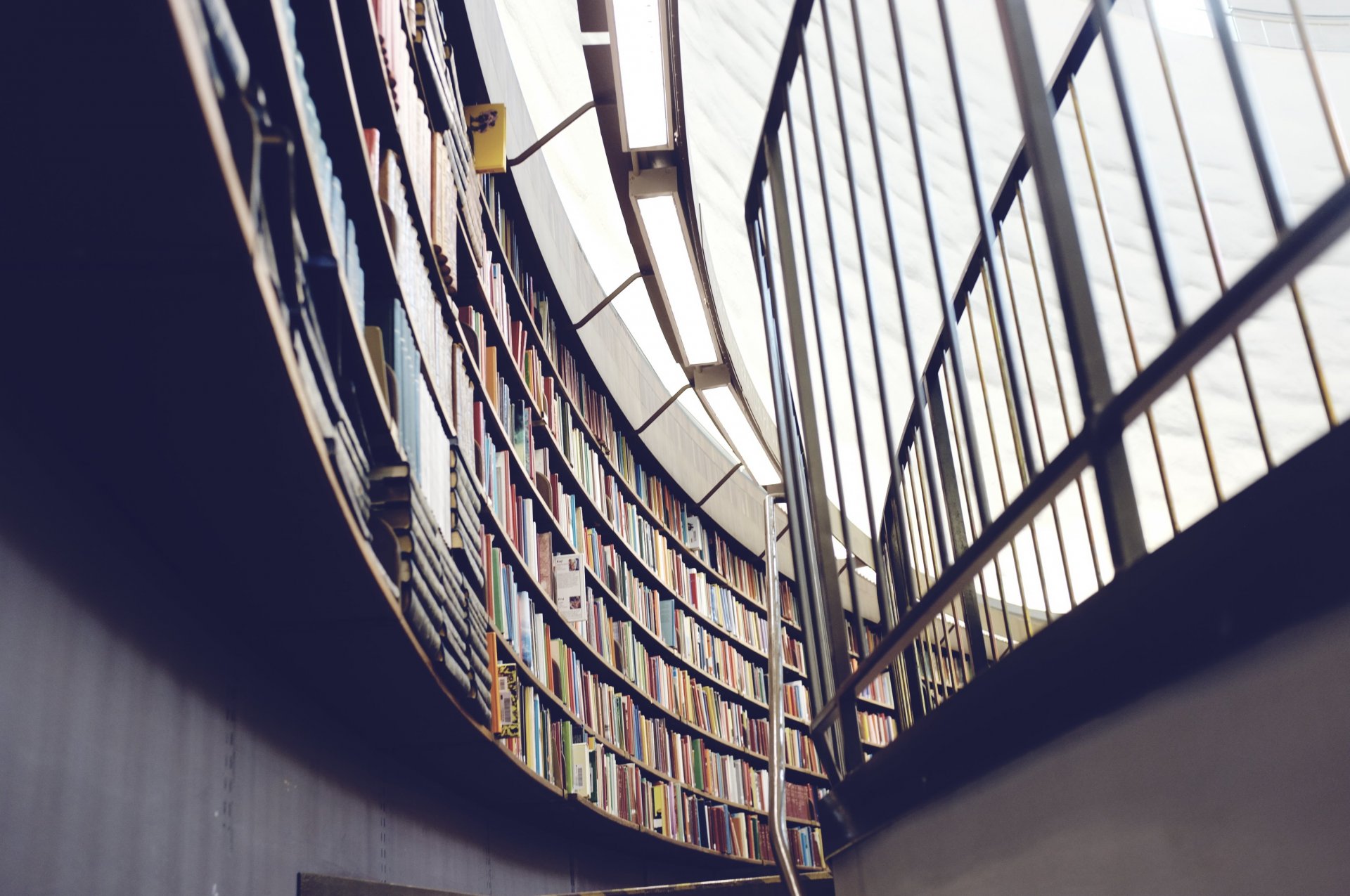 library books shelf