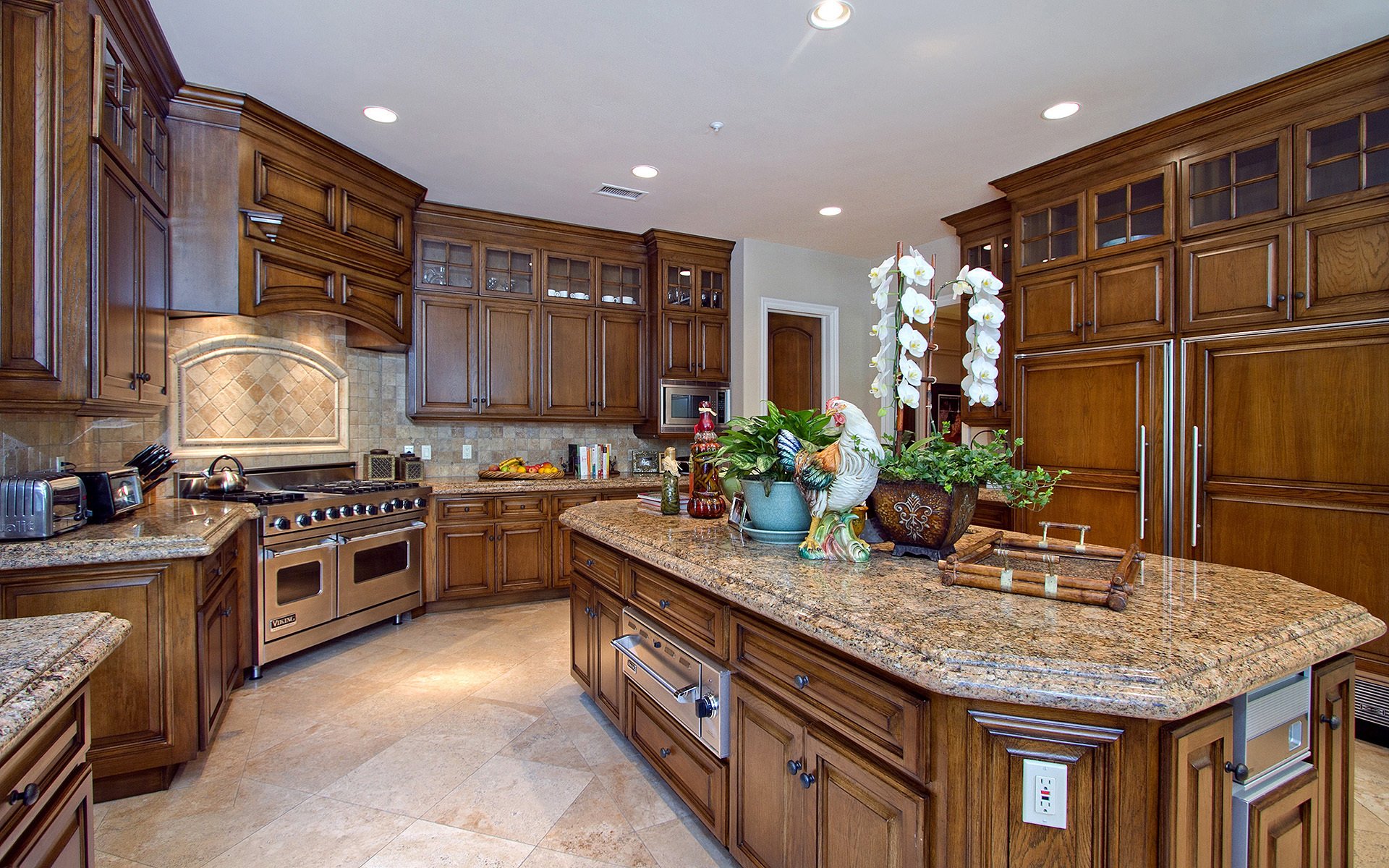 kitchen luxury santa fe home