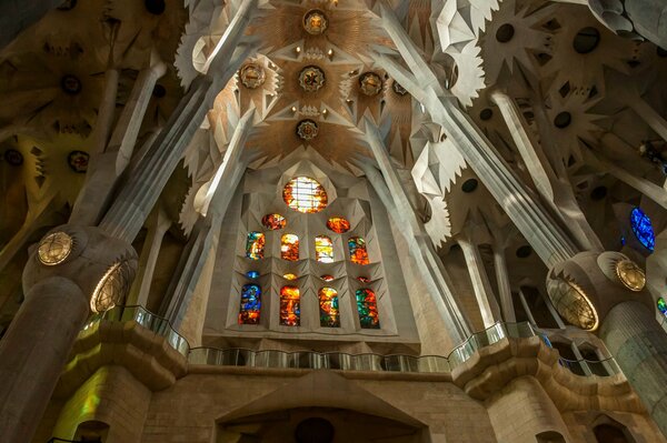 Vidrieras de la Sagrada familia