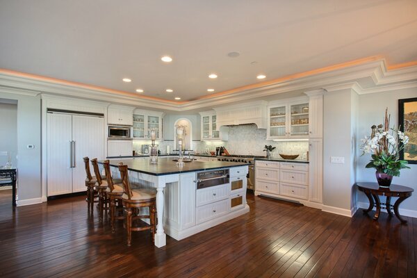 Kitchen design with these chairs