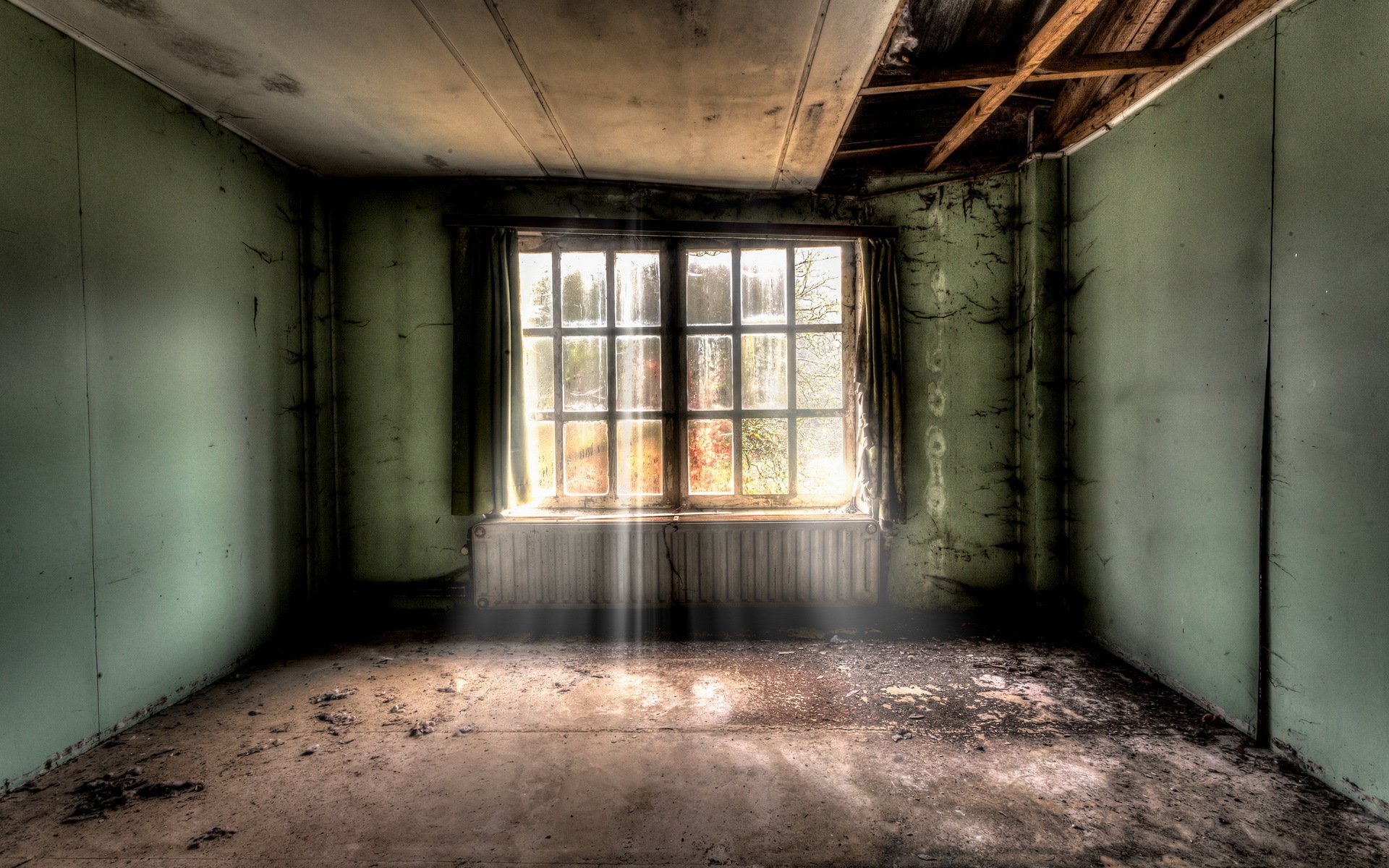 habitación ventana interior