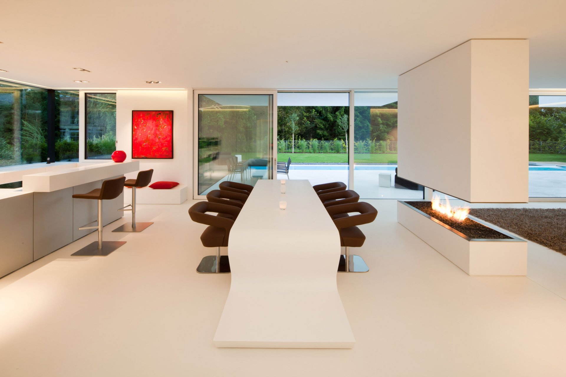 interieur stil design haus villa wohnraum