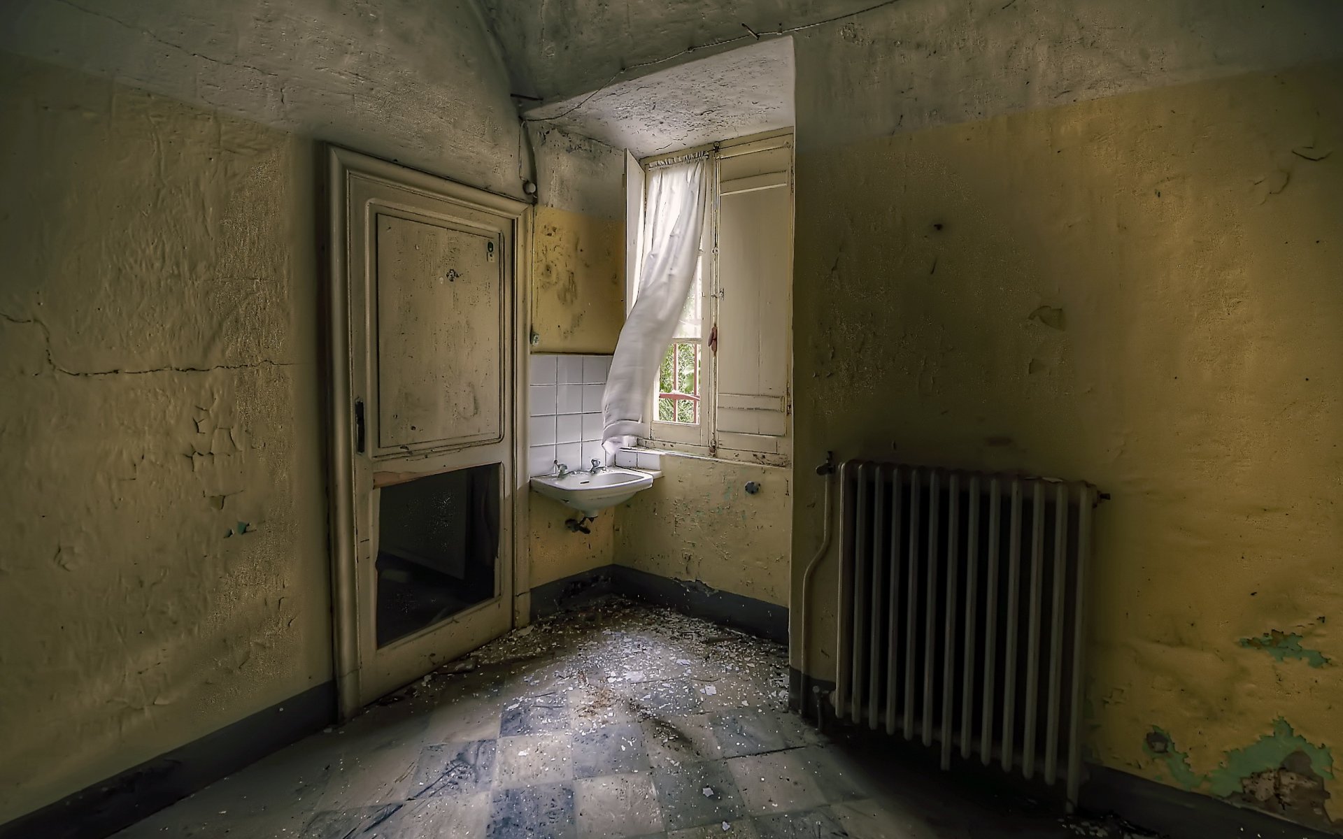 habitación ventana interior