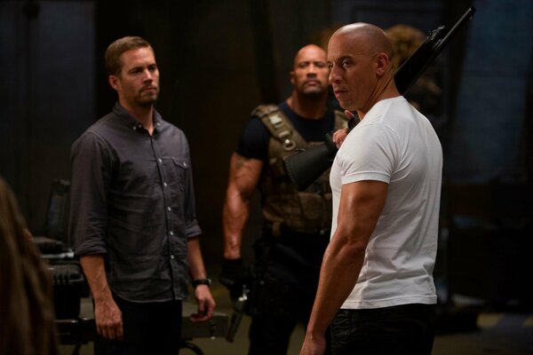 Fast and Furious 6 movie with actor Vin Diesel