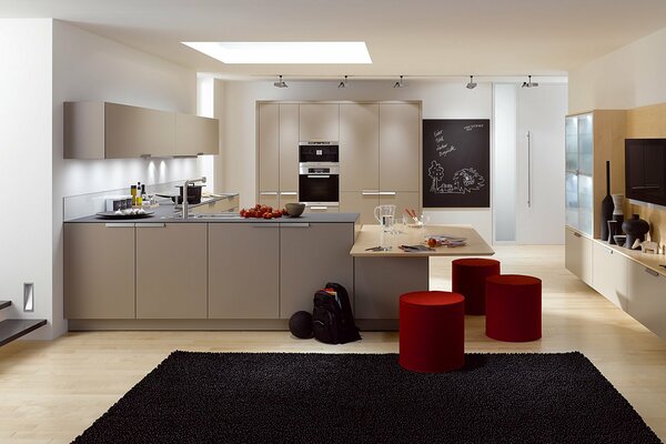 Habitación. Cocina de estilo moderno