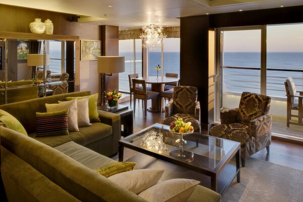 Luxury apartments with sea views