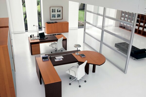 Office. Stylish workspace