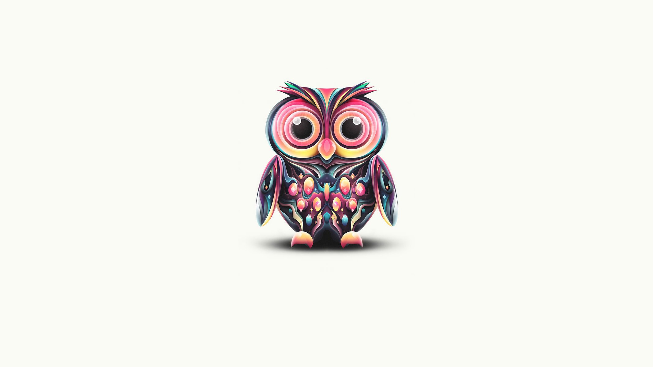 owl paint color minimalism