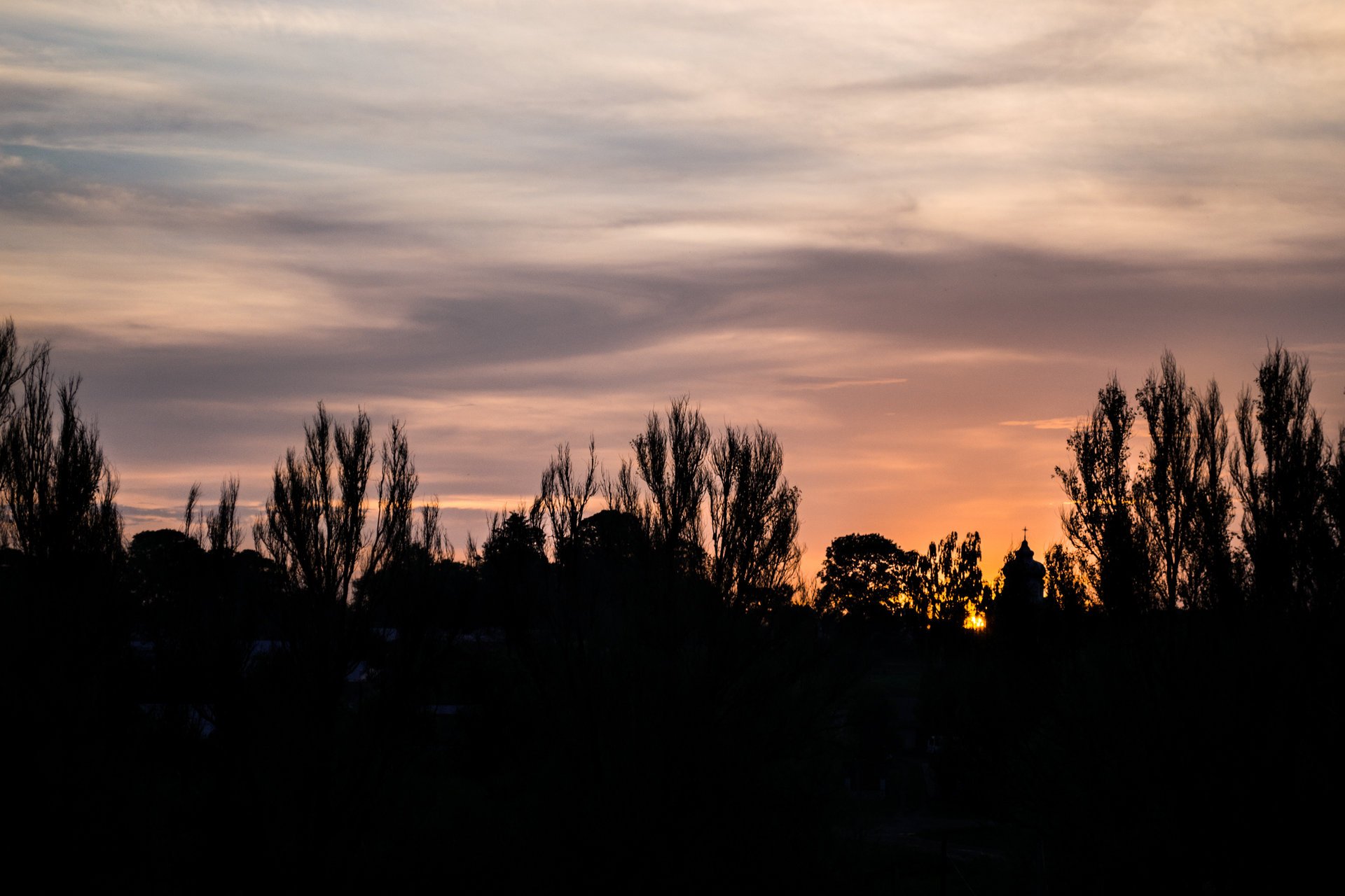 tramonto cielo natura paesaggio calore