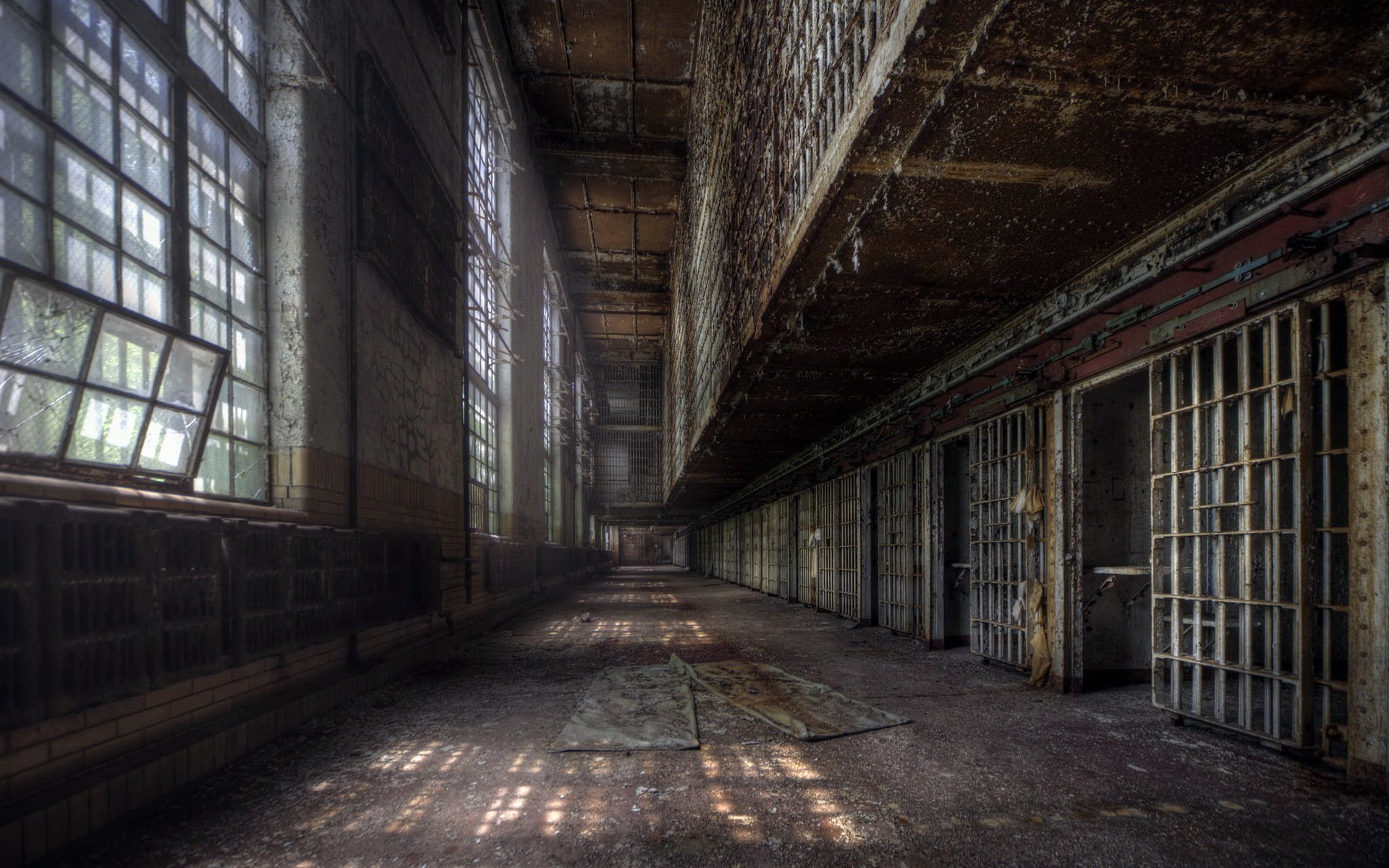 prison camera interior