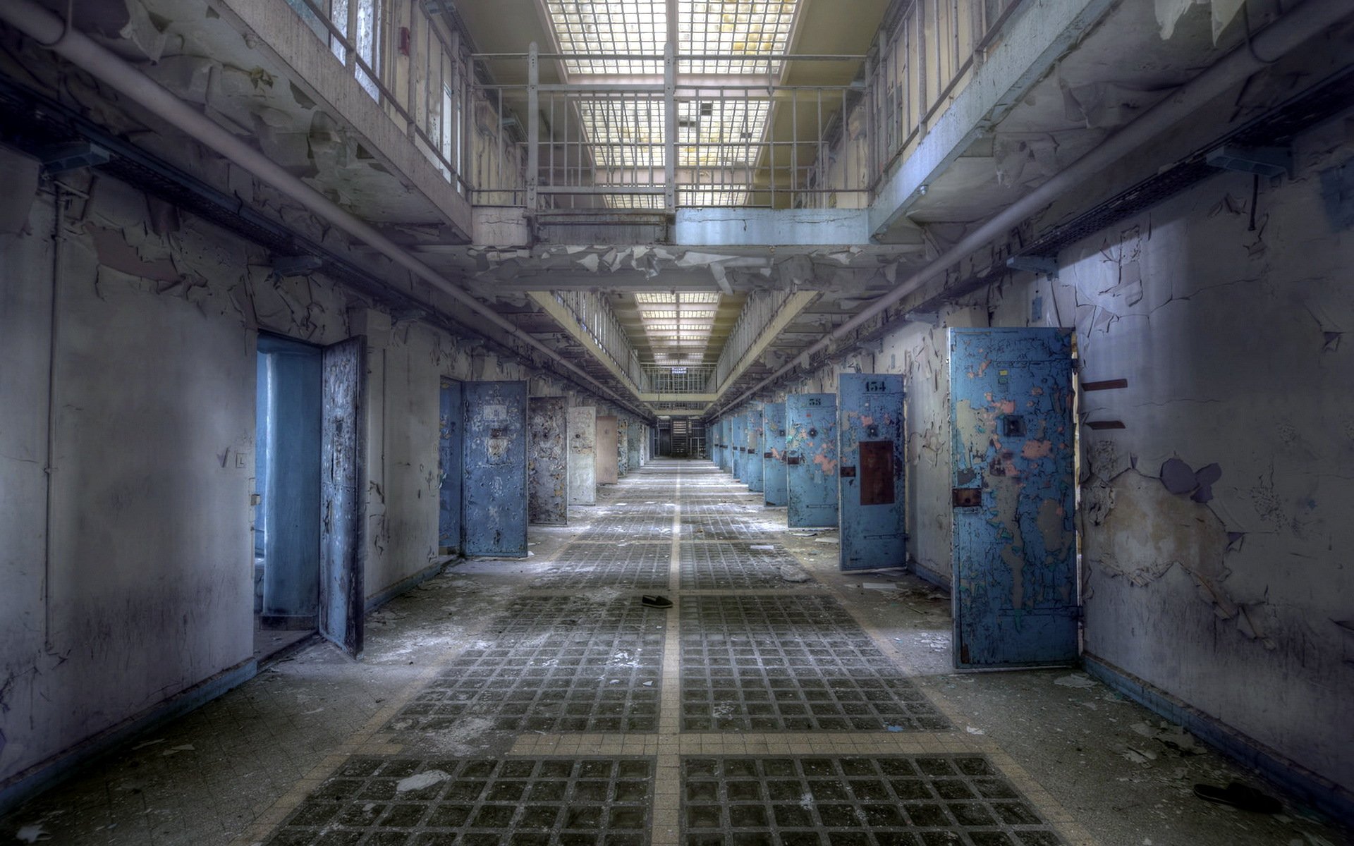 prison camera interior