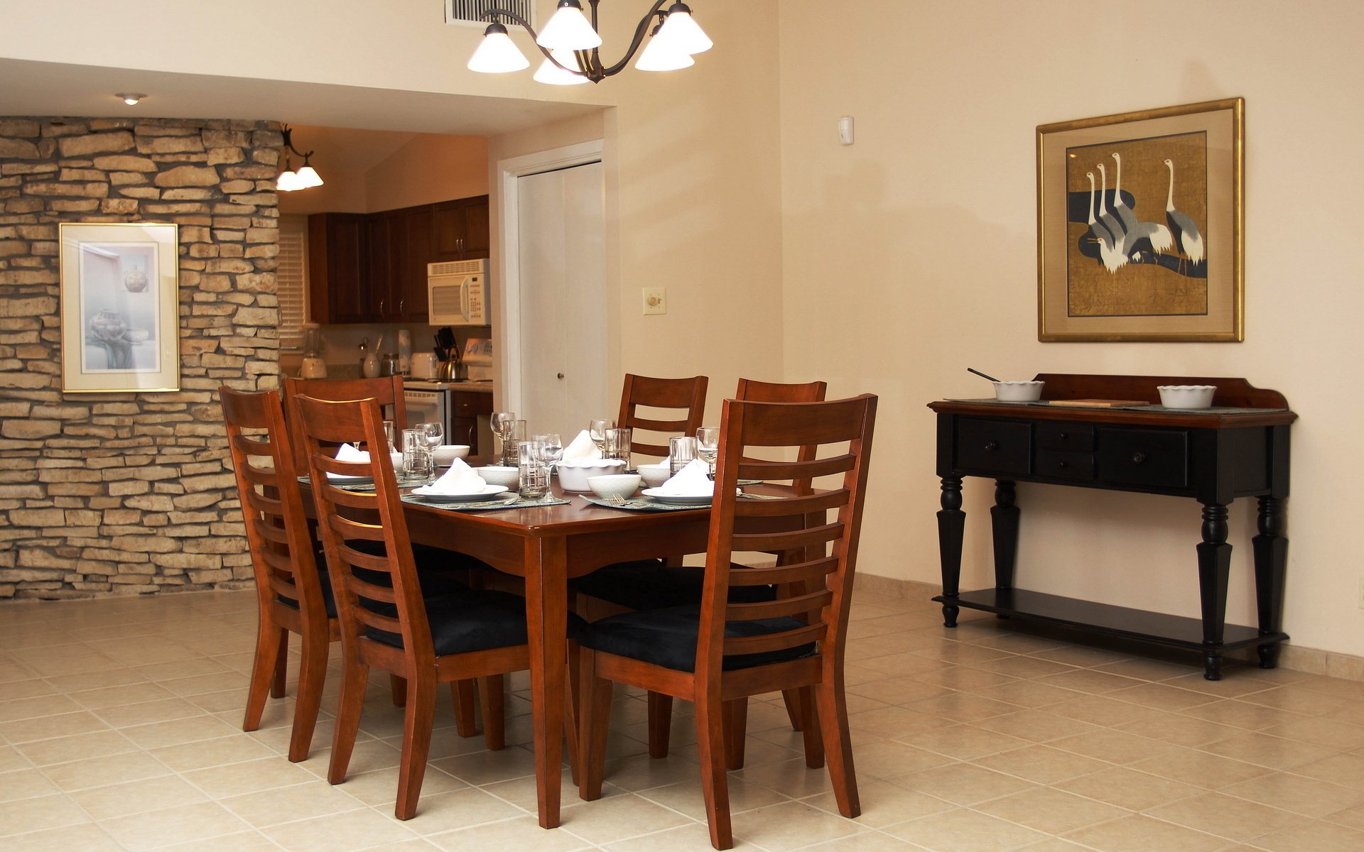 intérieur style design salle à manger cuisine