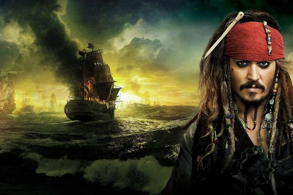 Pirate johnny depp black Pearl