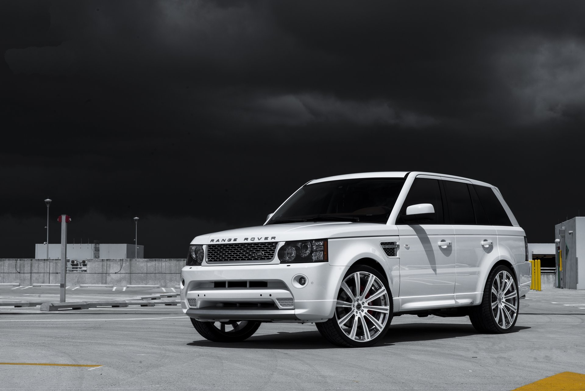 land rover range rover белый ренж ровер ленд ровер white sport