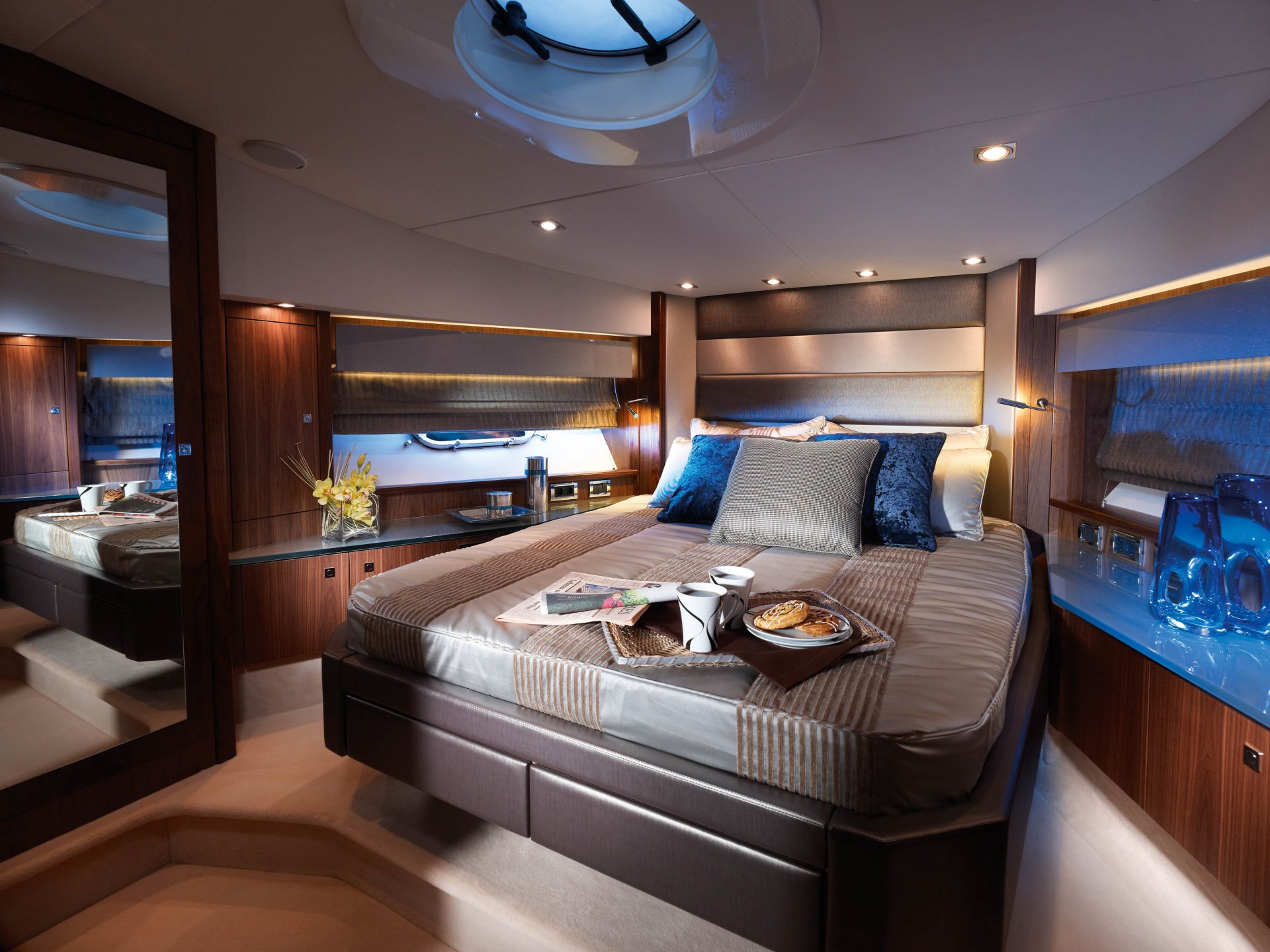 interni stile design yacht suite cabina