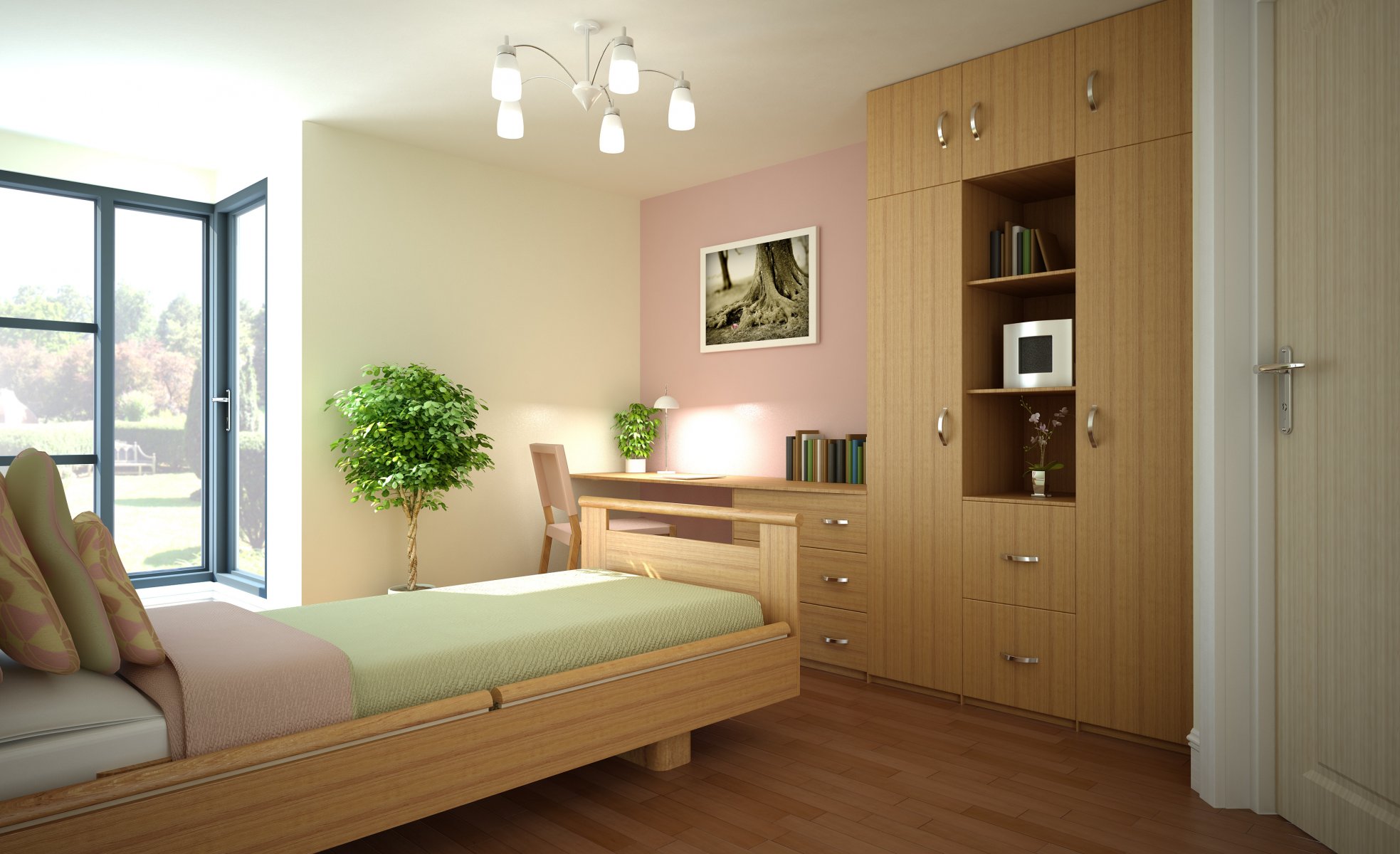 interior style design house villa living room bedroom