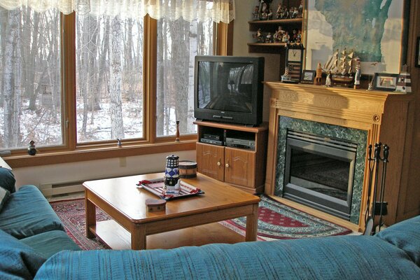 Interior of a country house