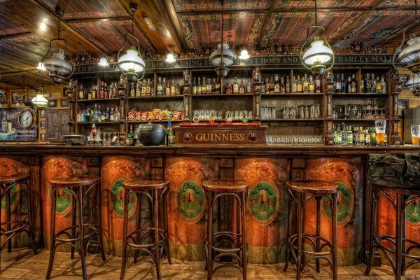 Bar stools , for drinking alcohol