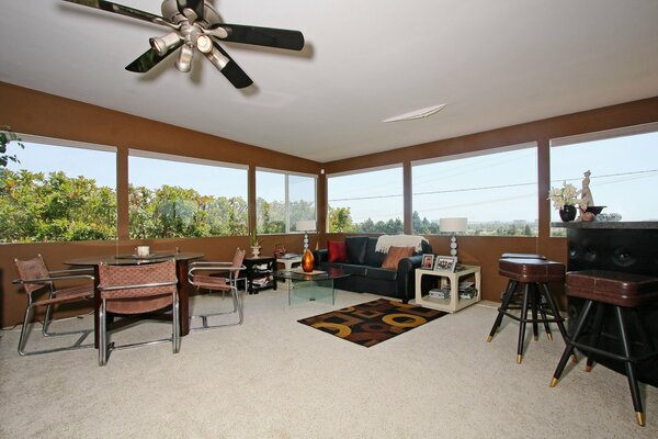 Stylish interior for the living room