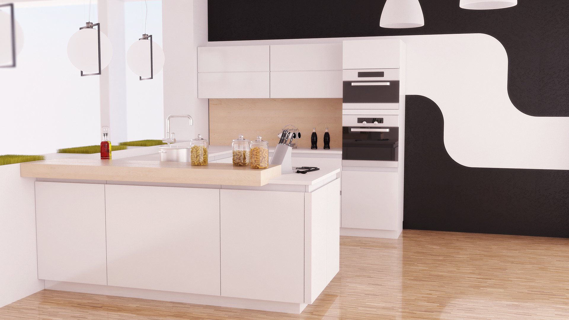 cucina interni stile casa comfort