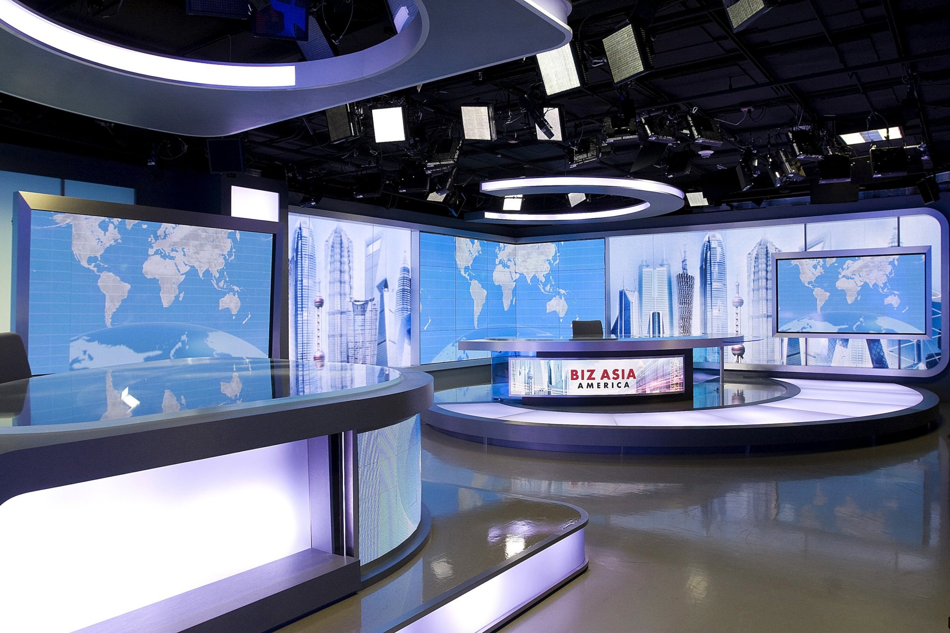 intérieur style design studio de télévision télévision centrale de la chine