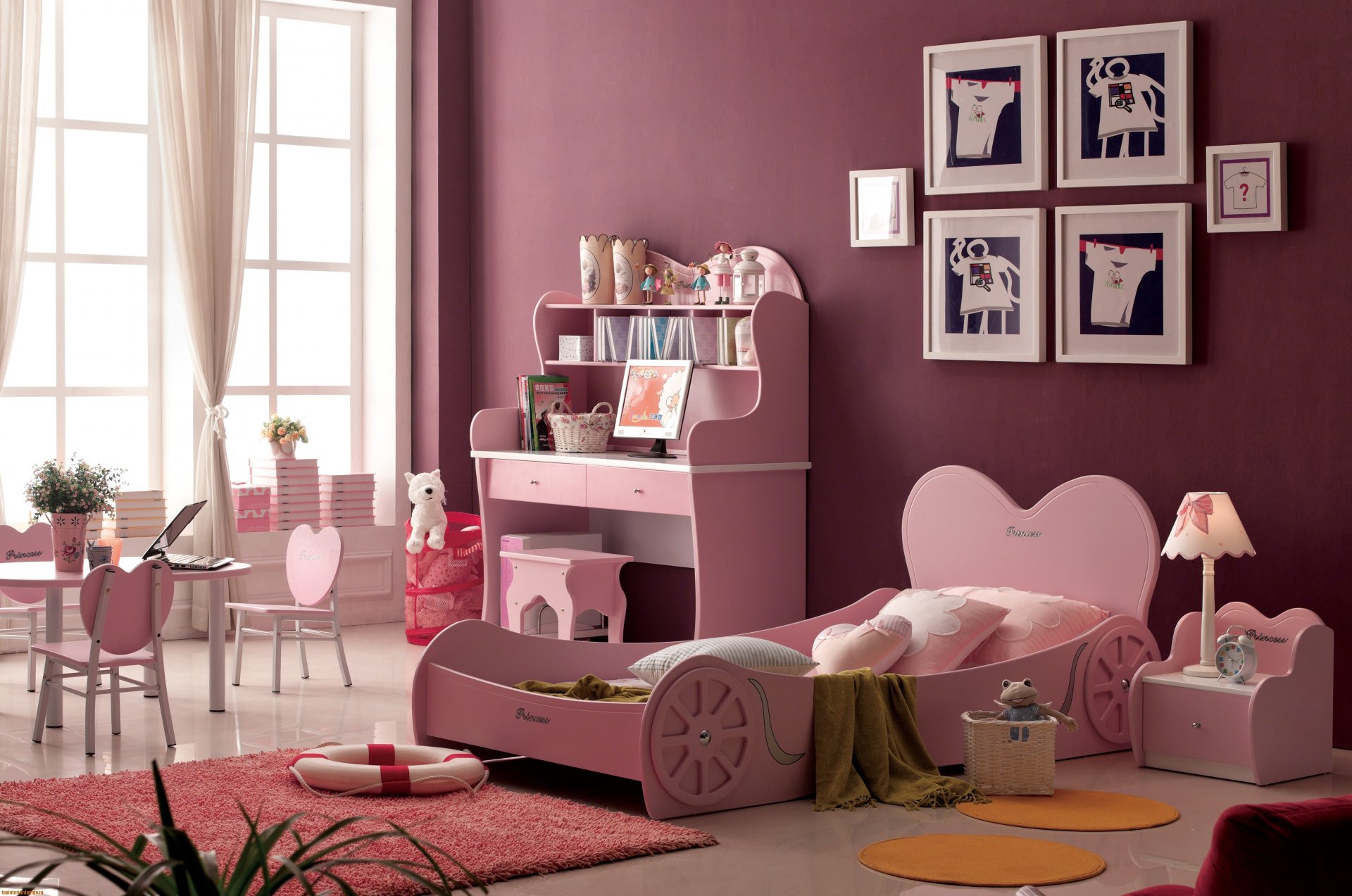 interni stile design casa villa camera bambini