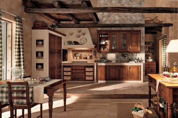 Cucina di design in una casa privata