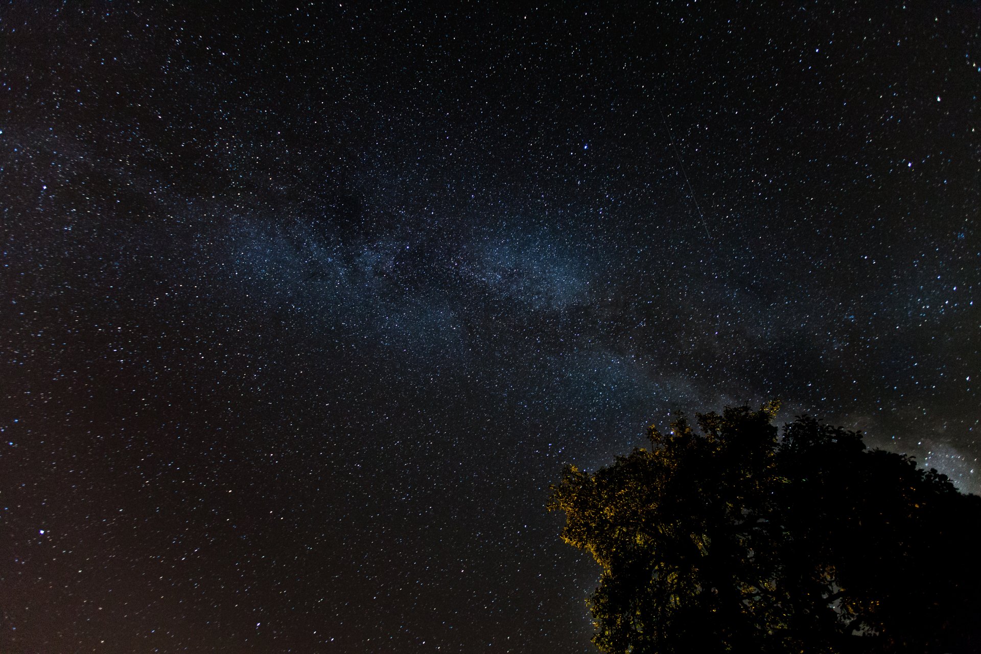 estrellas noche vía láctea espacio