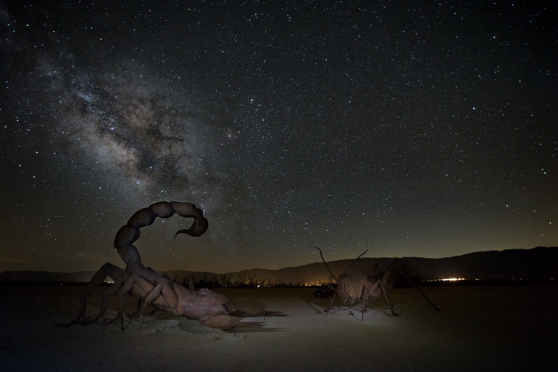 espacio estrellas cielo vía láctea