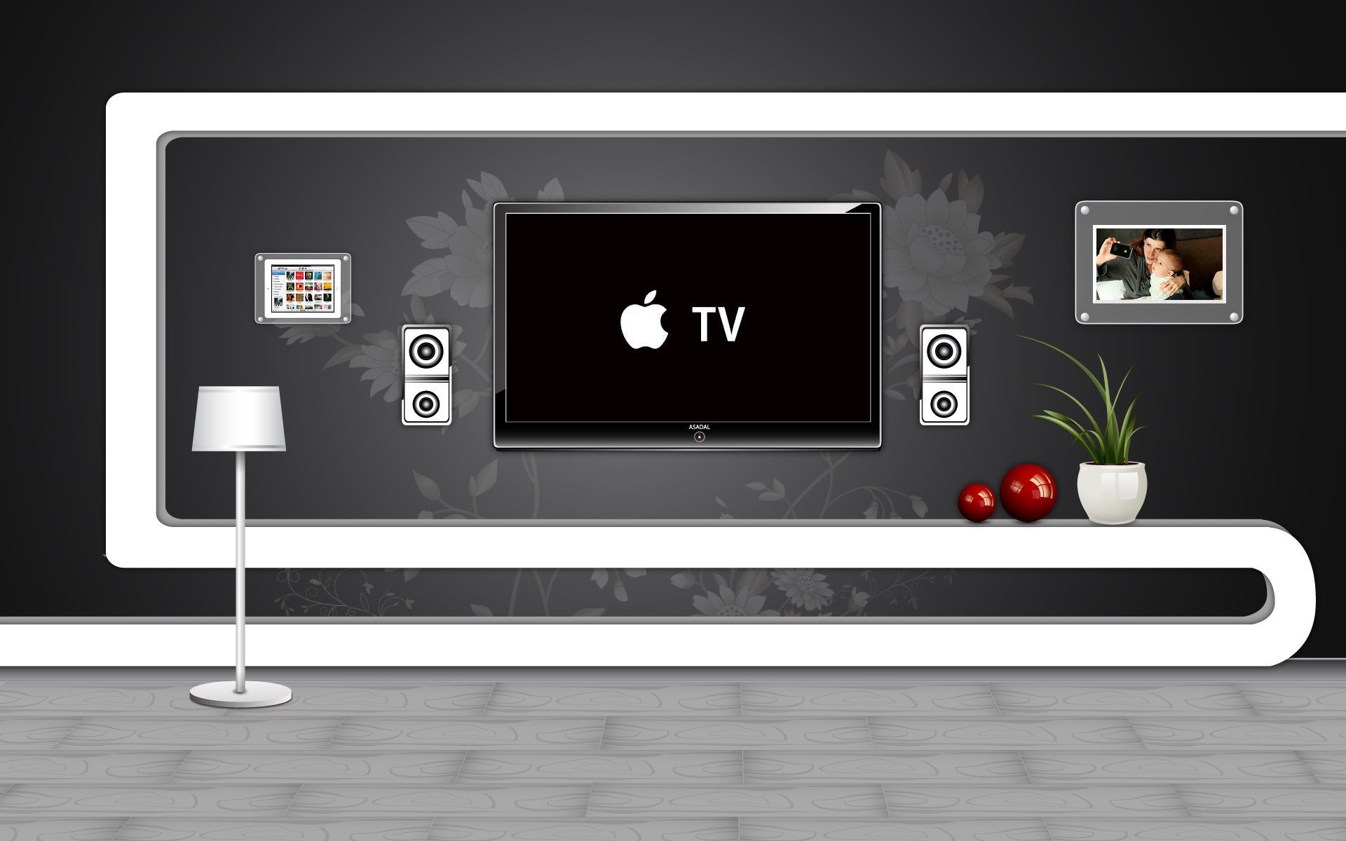 apple modern interior style