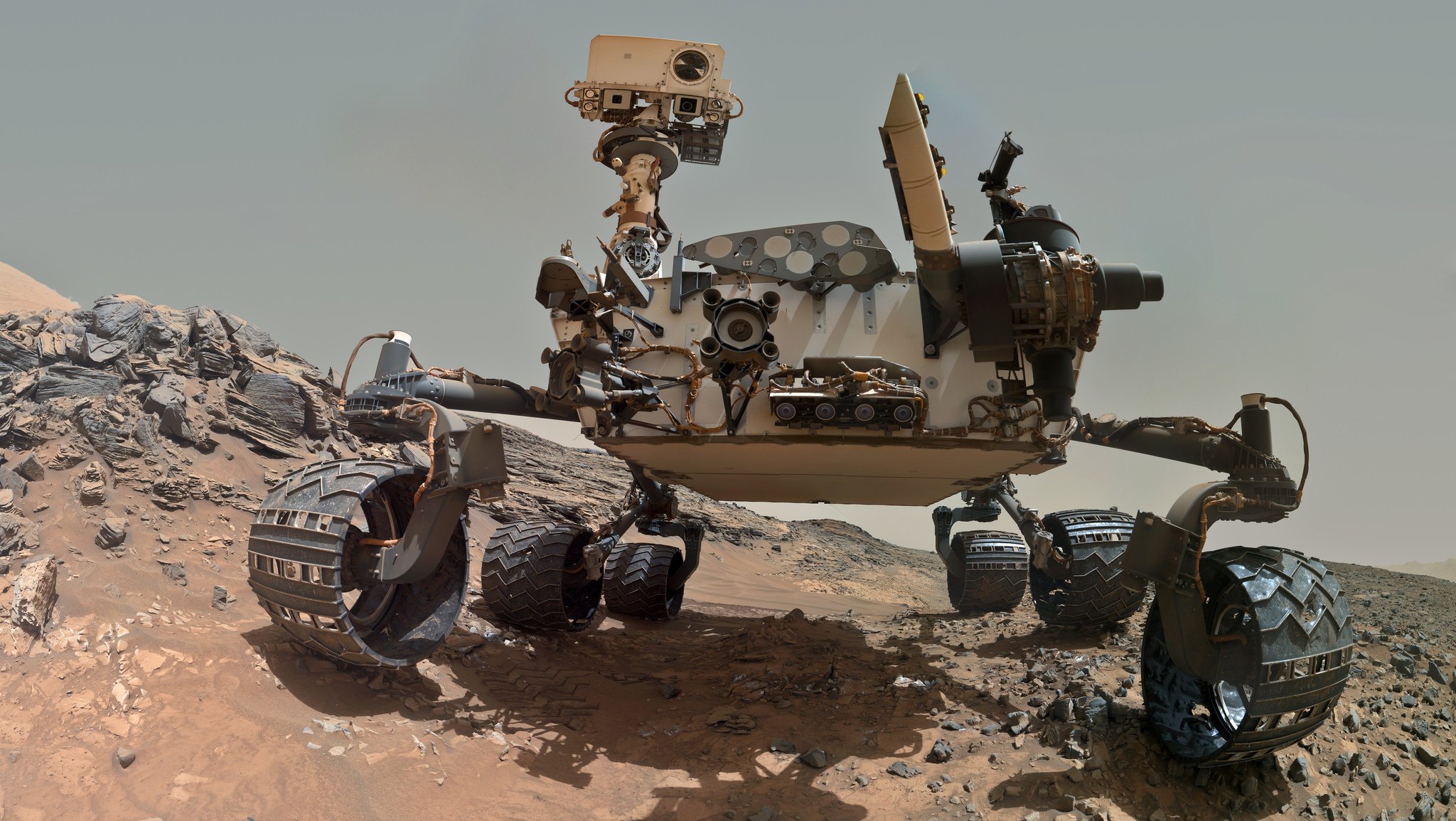 neugier curiosity rover mars