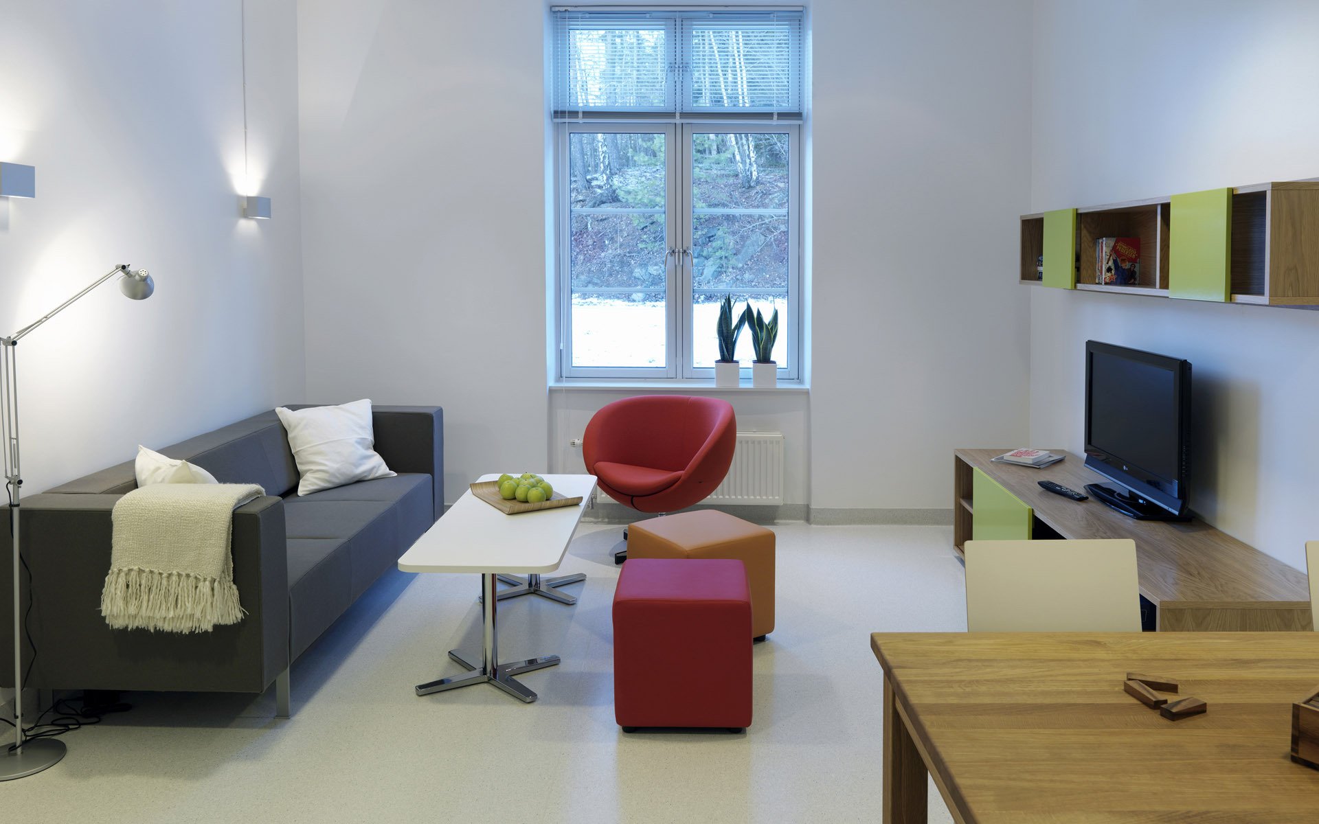 habitación interior estilo ventana luz minimalismo
