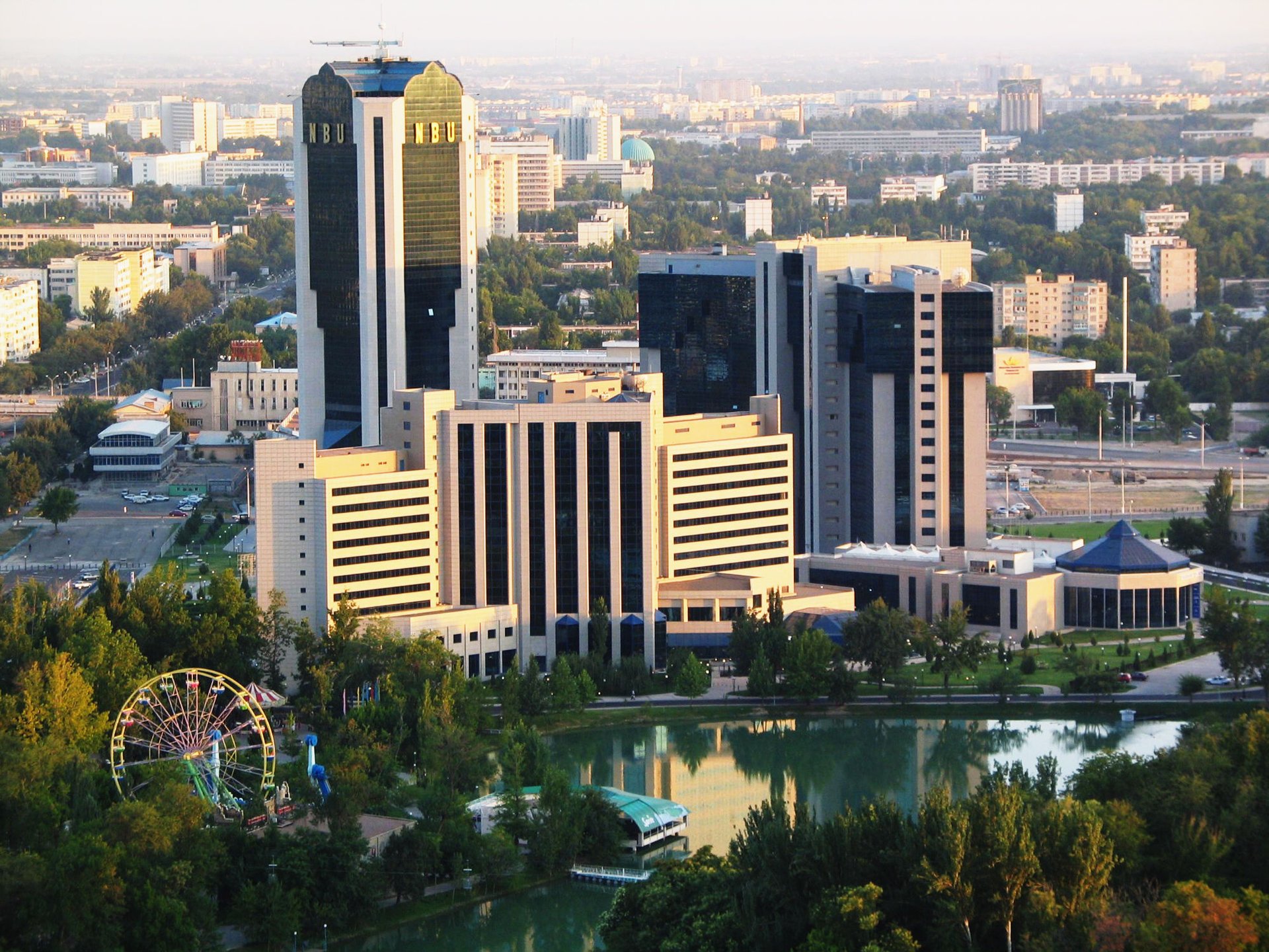 tashkent uzbekistan edifici città capitale