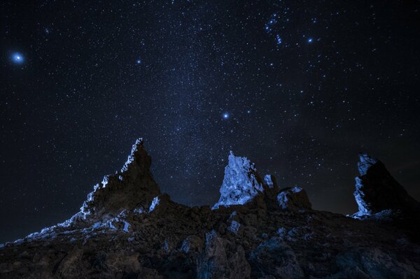 Stone towers are wonders of nature