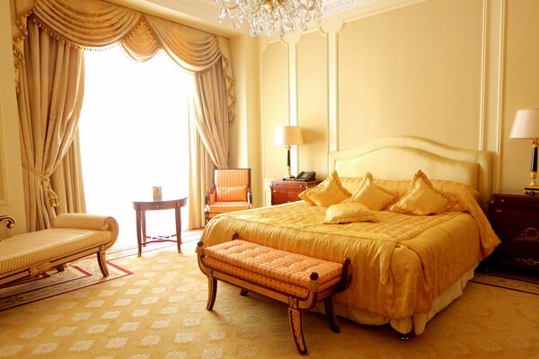 Chambre en jaune