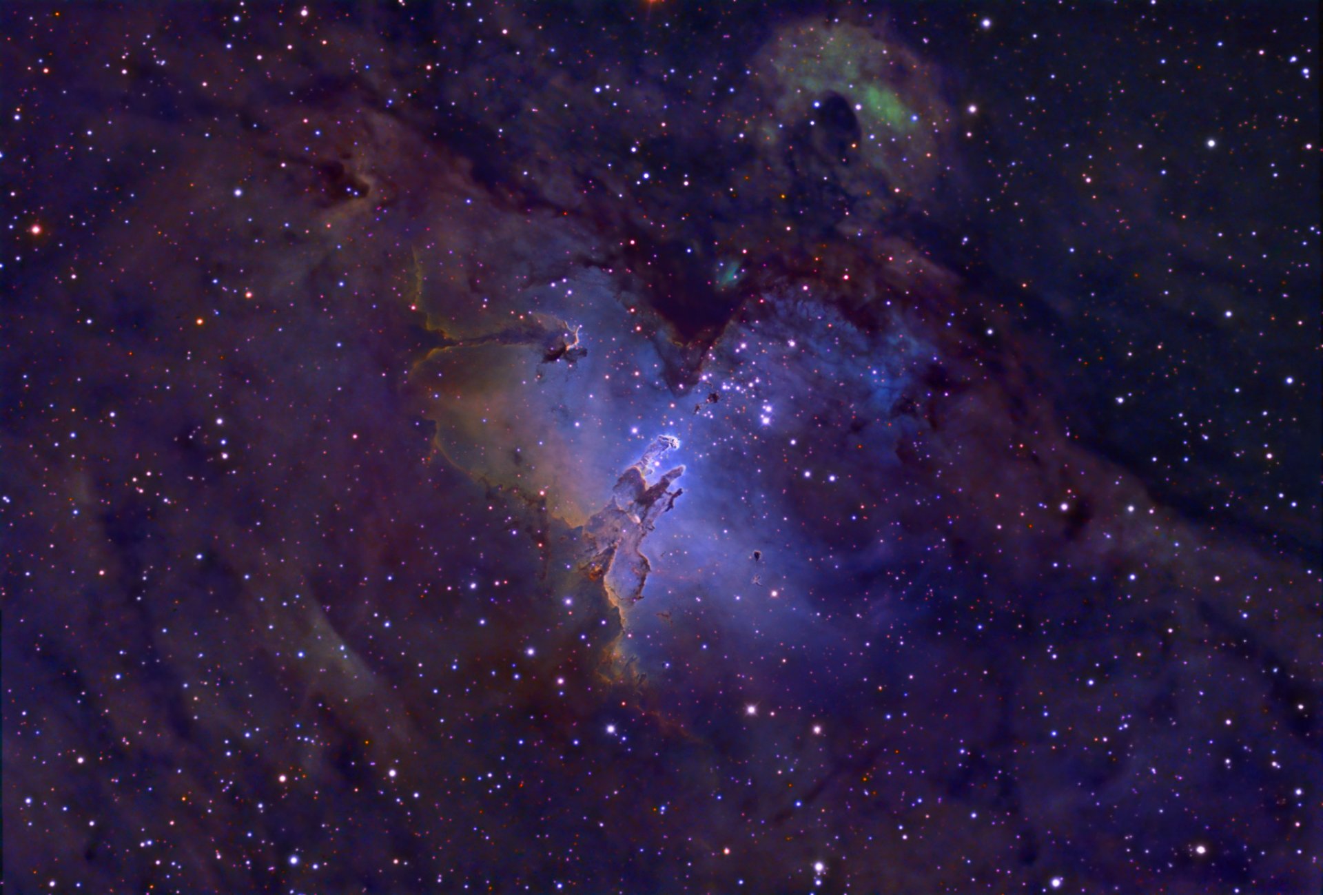 nebulosa ngc 6611 costellazione spazio universo cosmo